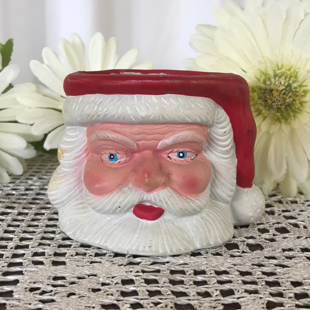 Decorative Santa Candle